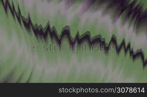 a computer generated multicoloured abstract background with jagged, serrated horizontal lines