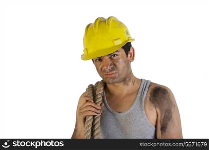 A construction worker