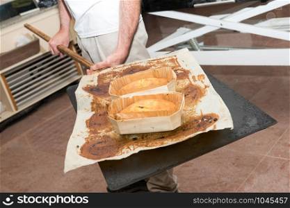 a cooking brioches at the pastrycook
