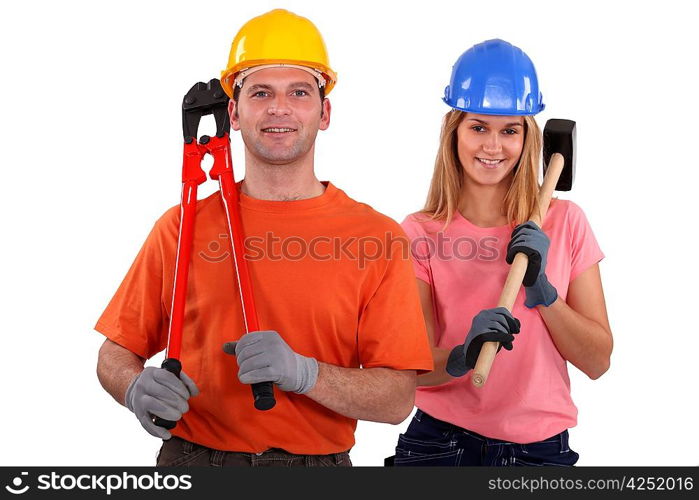 A couple handyman.