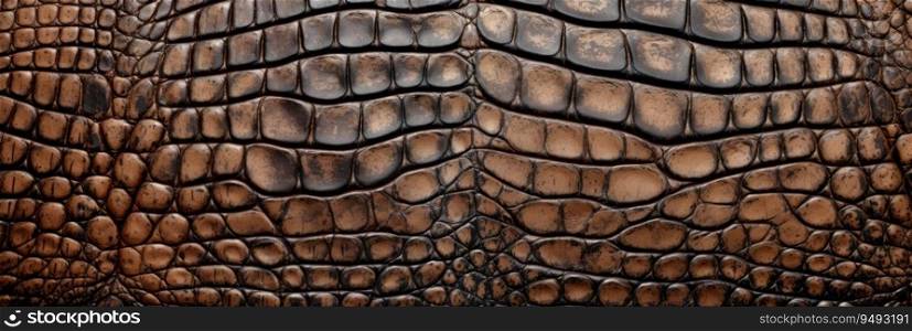A crocodile skin texture background