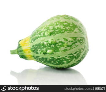 a decorative gourd on white
