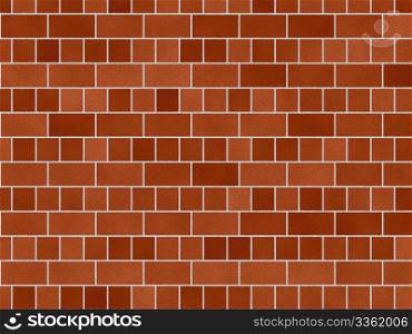 A detailed brick wall texture