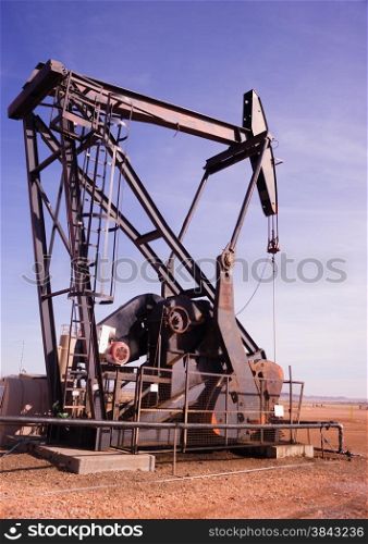 A device used for oil exploration in Texas