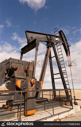A device used for oil exploration in Wyoming