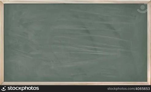 A dynamic, erased chalkboard texture that changes every few frames. Great as a background for an animated font.