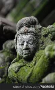 a garden and Buddha terracota of Mr Ban Phor Linag Meuns Terracota Art in the city of chiang mai in the north of Thailand in Southeastasia. &#xA;&#xA;&#xA;