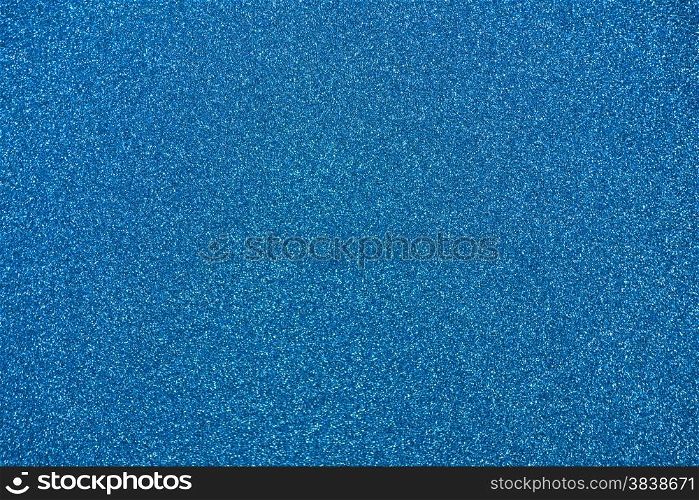 A glittering background of blue and white