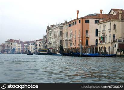 A Grand Canal Scene, Venice, Italy