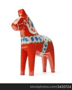 "A Hand-made traditional wooden Dalecarlian Horse ("Dalahast") is a symbol of Swedish Dalarna and Sweden in general."