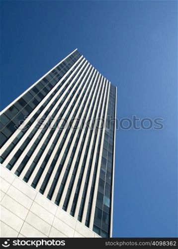 A large corporate skyscraper in downtown Edmonton.