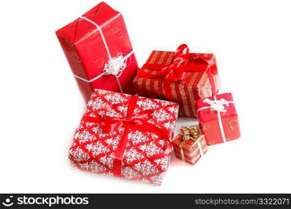 A lot of christmas presents