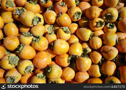 A lot of persimmon in the big box, Israel