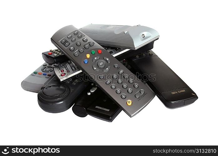 A lot of remote control devices