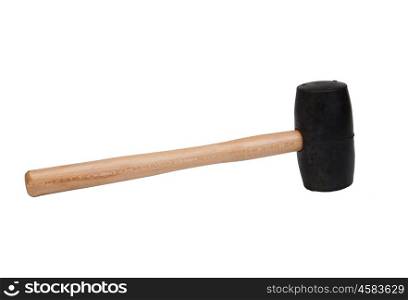 A mallet building tool isolated on white background