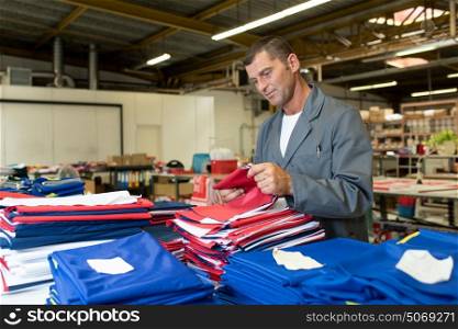 a man and clothing line industry