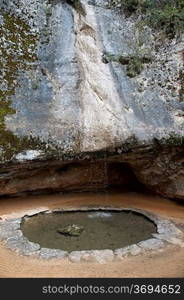 A man made pond