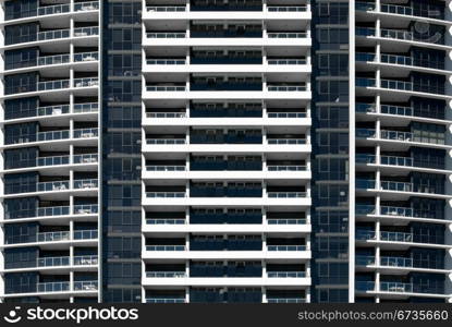 A modern apartment building, Surfers Paradise, Queensland, Australia