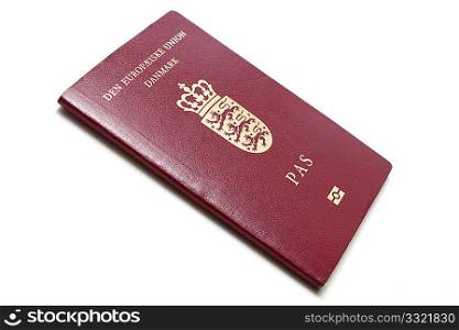 A modern Danish passport
