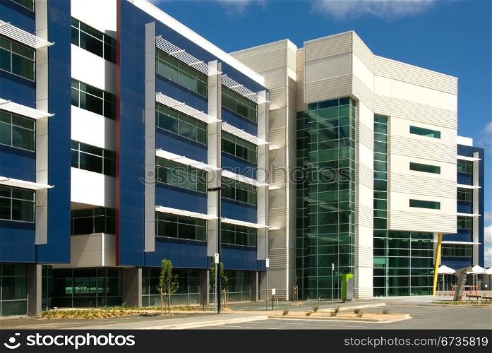 A newly constructed office building, Australia