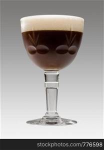 a nice glass of beer (clipping path)