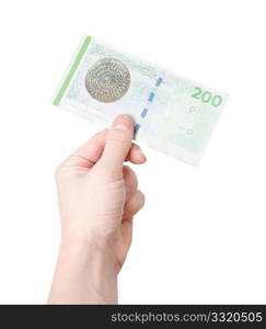 A note of 200 Danish kroner