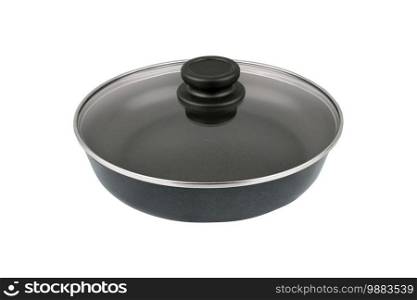 A pan on white background. pan on white background
