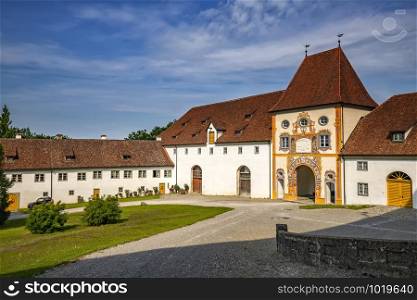 A part of Zeil Castle near Leutkirch, Germany