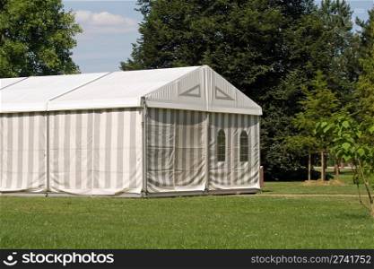 A party or event tent