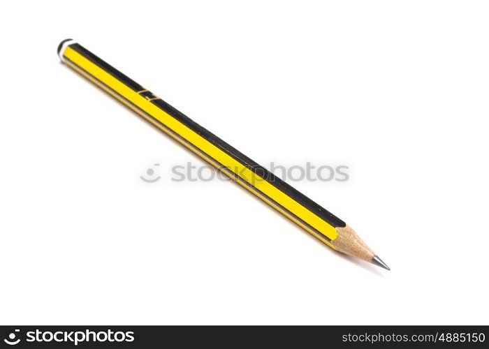 A Pencil isolated on white