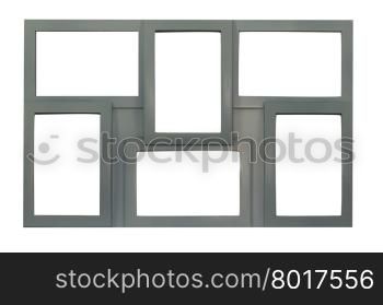 A picture frame, isolated with clipping path.
