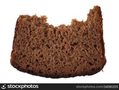 A piece of rye bread