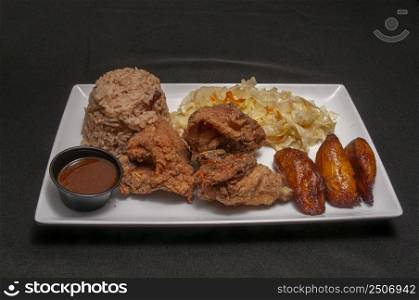 A pile of delicious southern fried chicken.