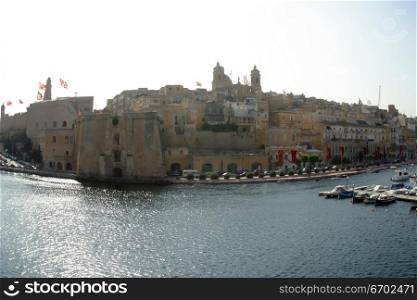 A port in Malta.