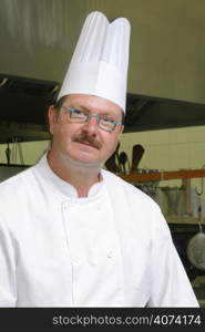 A portrait of a chef