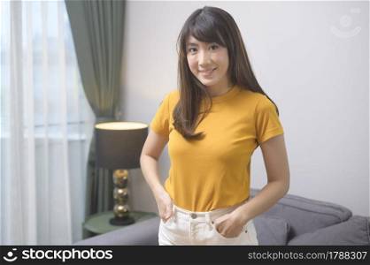 A portrait of beautiful young asian woman. Portrait of beautiful young asian woman