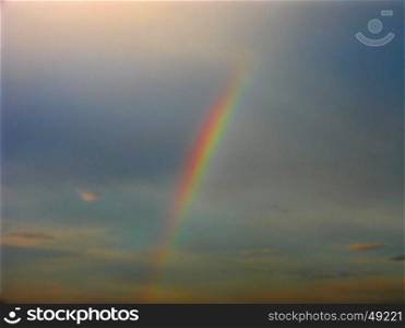 A rainbow during monsoon Pune, Maharashtra, India