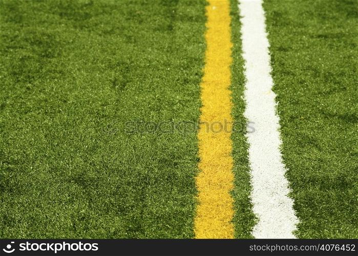 A shot of an artificial turf background