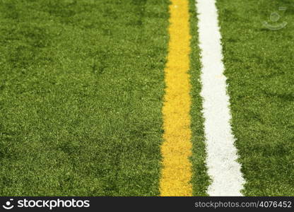 A shot of an artificial turf background