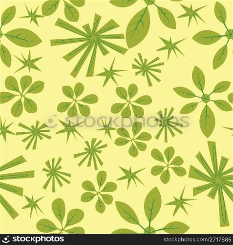 A simple floral design that can be used for print and background design. Seamless pattern