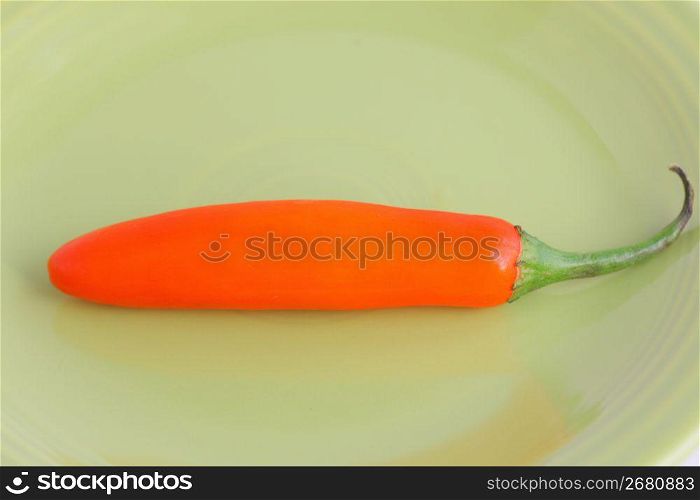 a single vegetable