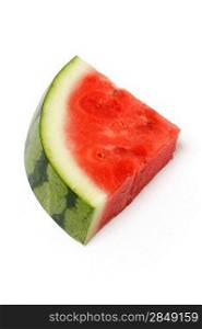 A slice of juicy water melon