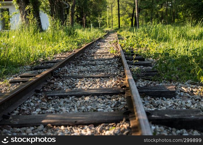 A small railroad focused scene