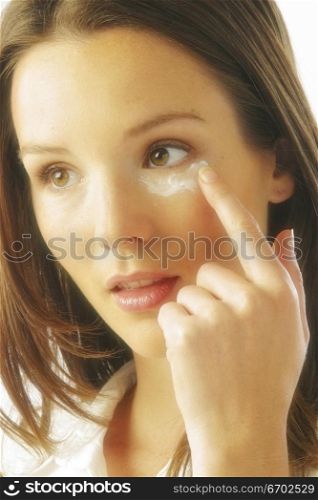 A stock photo of a woman enjoying beauty therapy