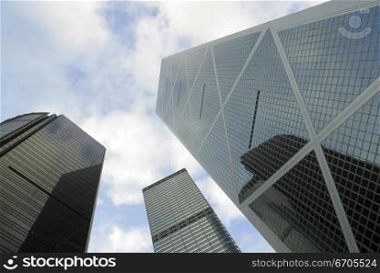 A stock photo of buildings in Hong Kong