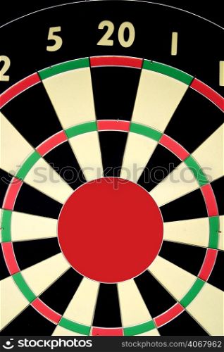 A stock photograph of a dart board with a huge bills eye that you cannot miss.