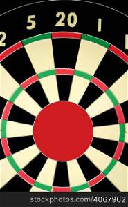 A stock photograph of a dart board with a huge bills eye that you cannot miss.