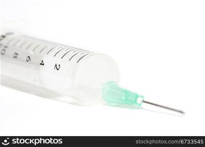 a syringe for medical use