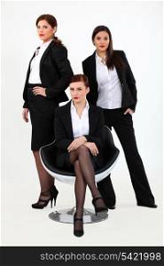 A team of businesswomen