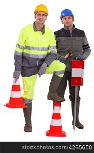 A team of traffic guards